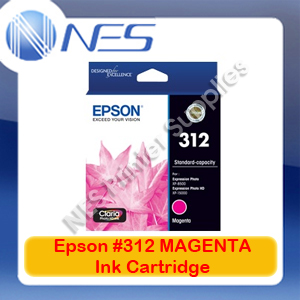 Epson Genuine #312 MAGENTA Ink Cartridge for Expression XP-8500/XP-15000 (T182392)